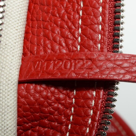 Goyard Goyardine Sac Chien Hardy PM Tote Bag Pet Carrier Purse & Pouch Red - Picture 14 of 16